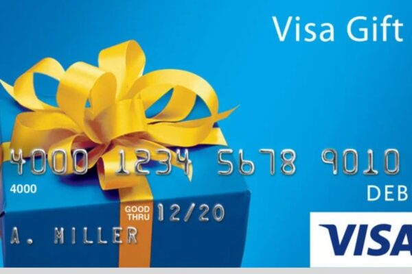Personalised Visa Gift Card